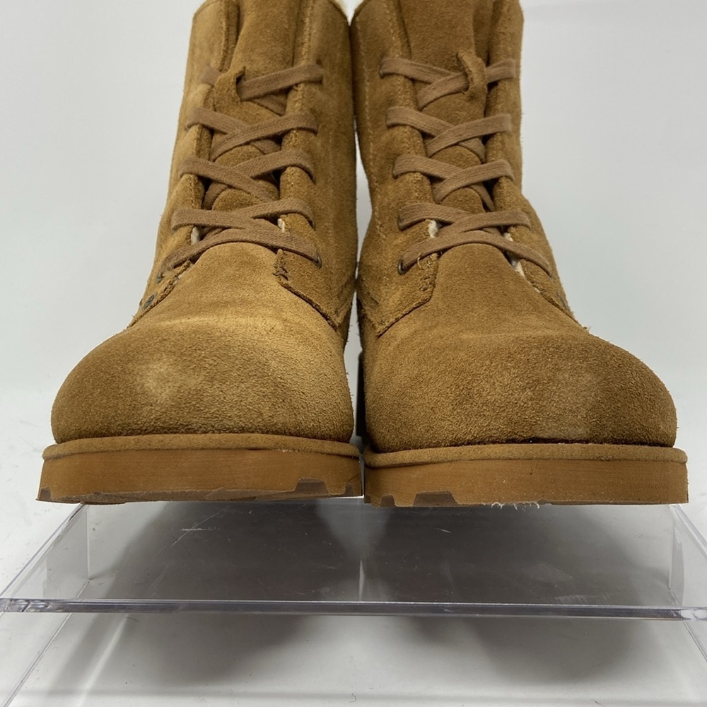 NWT BEARPAW “Krista” Hickory II Wool Lined Lace-Up Boots, size 9! - Picture 4 of 16